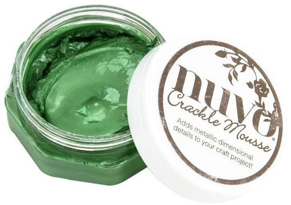 Nuvo Crackle Mousse Chameleon Green